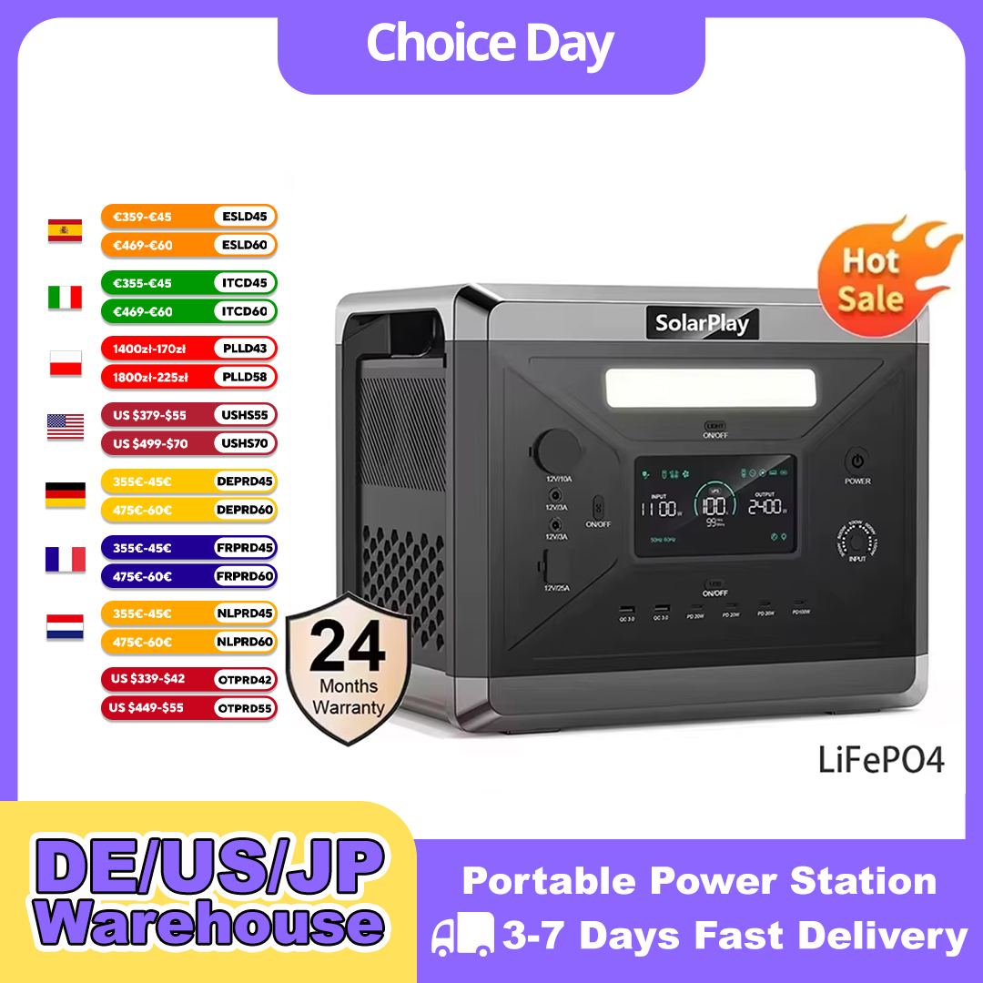 Solar Emergency Charger - Estación de energía portátil SOLARPLAY Q2501