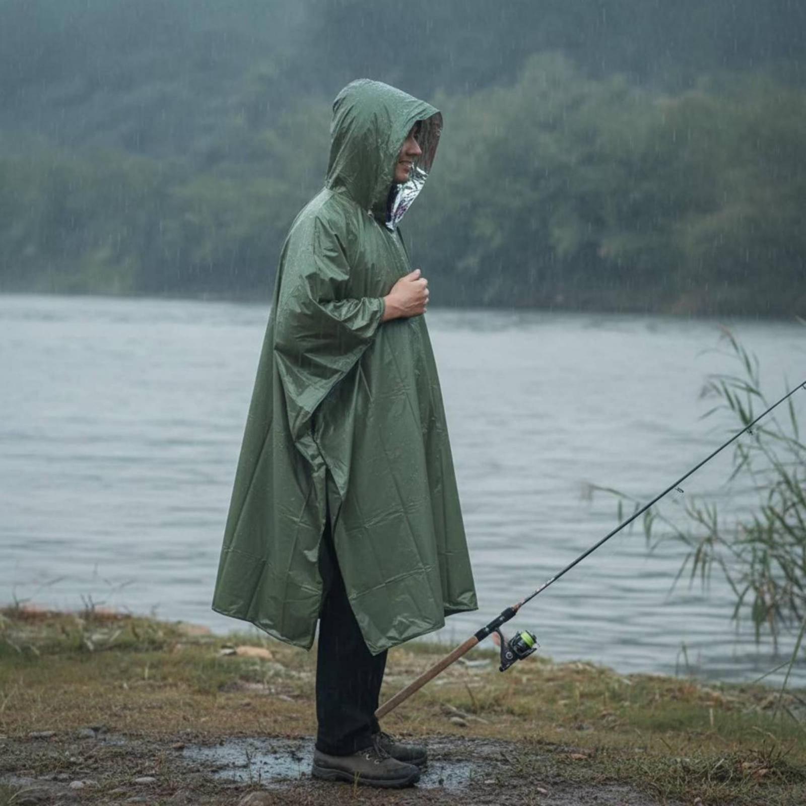 Impermeable, Poncho de Emergen - Emergency Poncho Rain reseña y precio